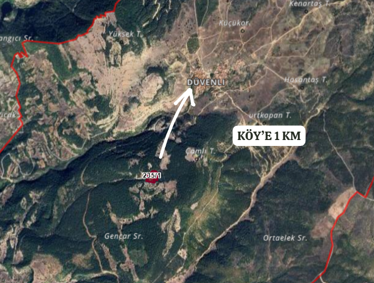 BURSA KELEŞ DÜVENLİ KÖYÜ'NDE 11.625 M² TARLAMIZ  SATILIKTIR. - BURSA KELES fotoğraf 8